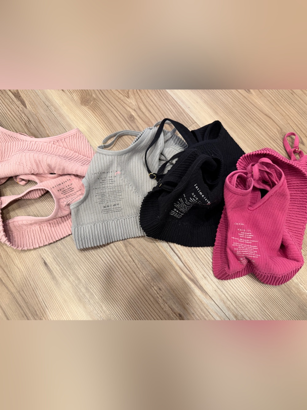 Intimately Free People Kickback Seamless Bralette Bundle-XS/S - Picture 3 of 6